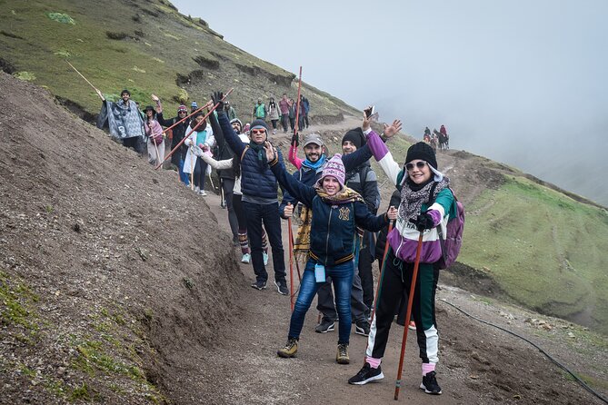 Private Rainbow Mountain Tour From Cusco – Vinicunca Rainbow Mountain - Hiking to Vinicunca at 5,020 meters