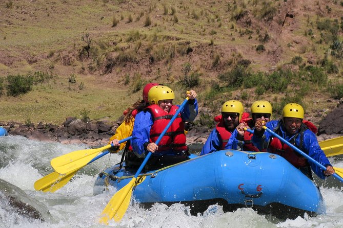 Rafting & Zip line Urubamba River 1 Day - Class 2, 3, and 4 water on the Urubamba