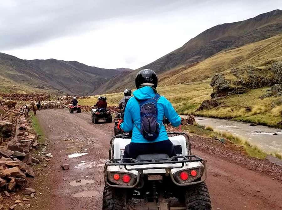 Rainbow Mountain on ATV - Reaching Kayrahuiri and learning the ATV