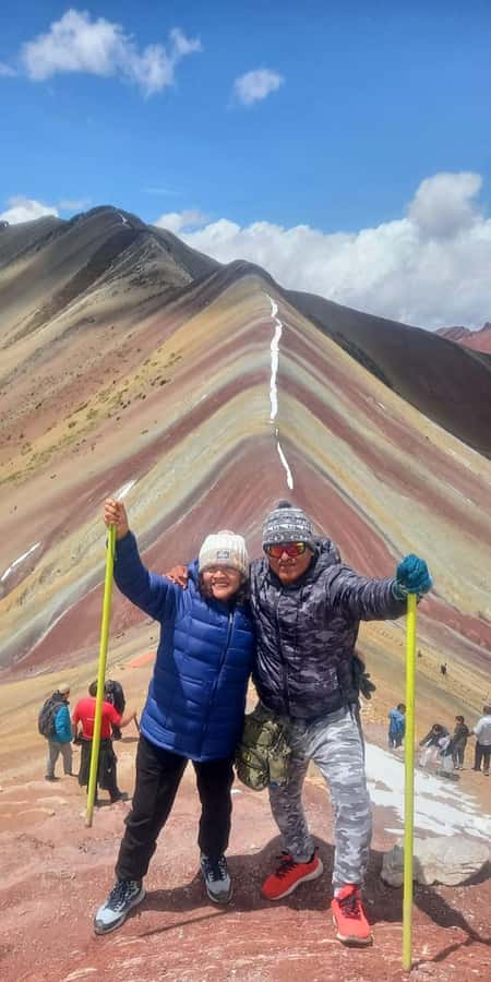 rainbown mountain Vinicunca 1 day - The descent and long ride back