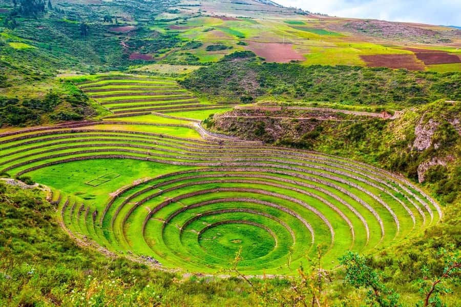 Sacred Valley: Maras & Moray by Quad Bike from Cusco - Maras salt mines from the outside viewpoint