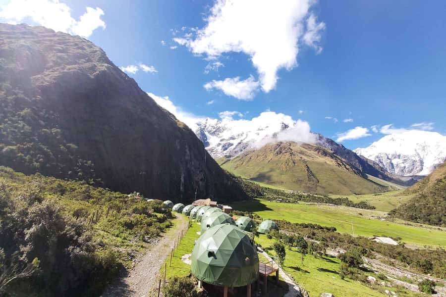 Salkantay Trek to Machu Picchu 5 Days with Sky Lodge Domes - Humantay Lake and the first Sky Lodge night