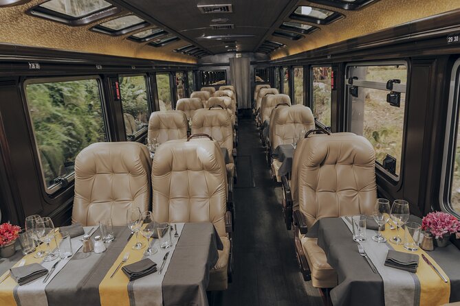 The First Class Machu Picchu Train by Inca Rail - The First Class train makes the route part of the experience