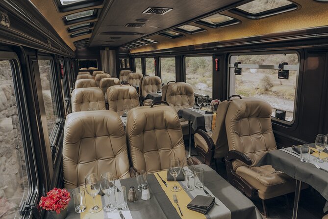 The First Class Machu Picchu Train by Inca Rail - What the VIP touches really add