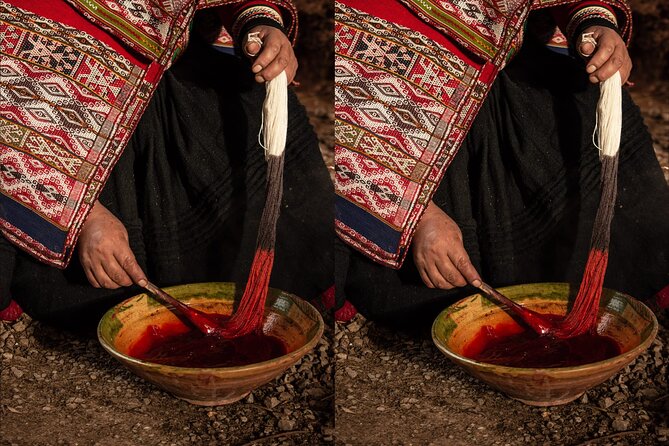 The Textile Workshop Experience in Cusco Region - Natural dyes gathered from the Andean surroundings