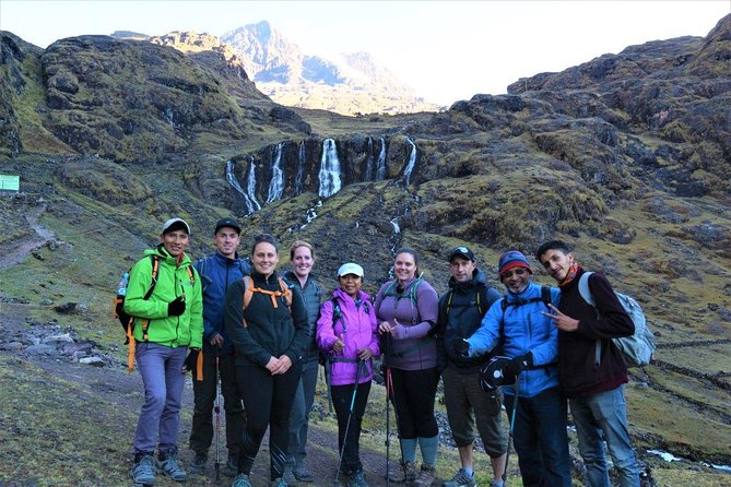 Ultimate Lares Trek & Inca Trail 5 days - Day 1: Hot springs, Kiswarani, and a blue mountain lake